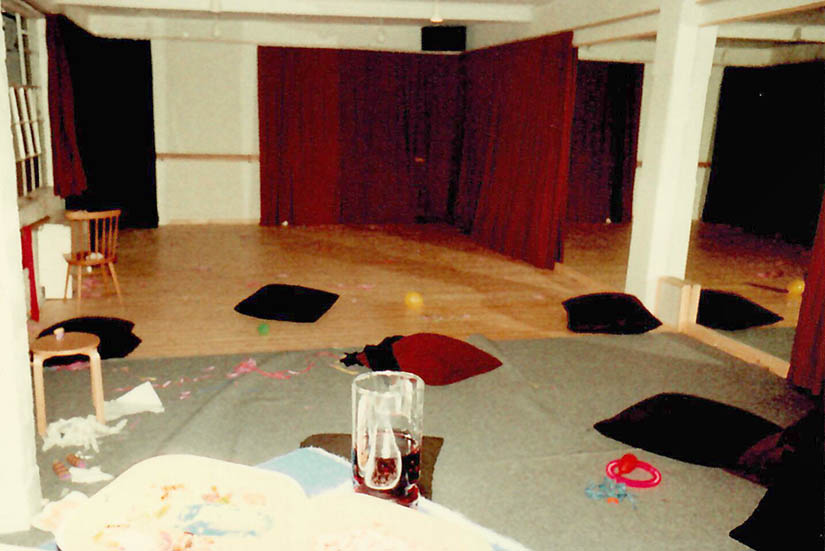 Der heutige Theaterraum um 1984
