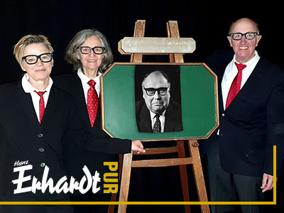 ERHARDT PUR mit Dagmar Kaup, Anette Fritzen und Tönne Drees (v.l.n.r.)