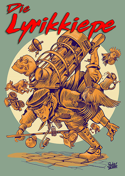 Tilman Rademacher: Buchcover "Die Lyrikkiepe"