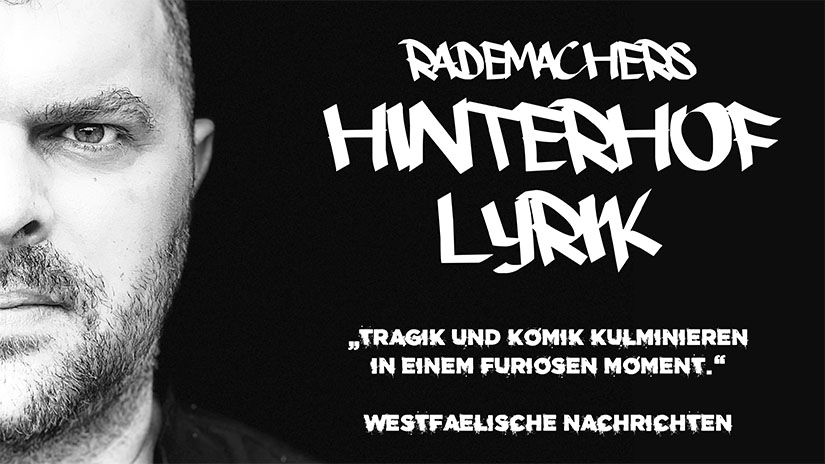 Tilman Rademacher: Rademachers Hinterhoflyrik
