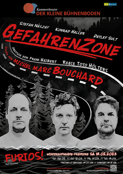 Gefahrenzone Plakat 2023