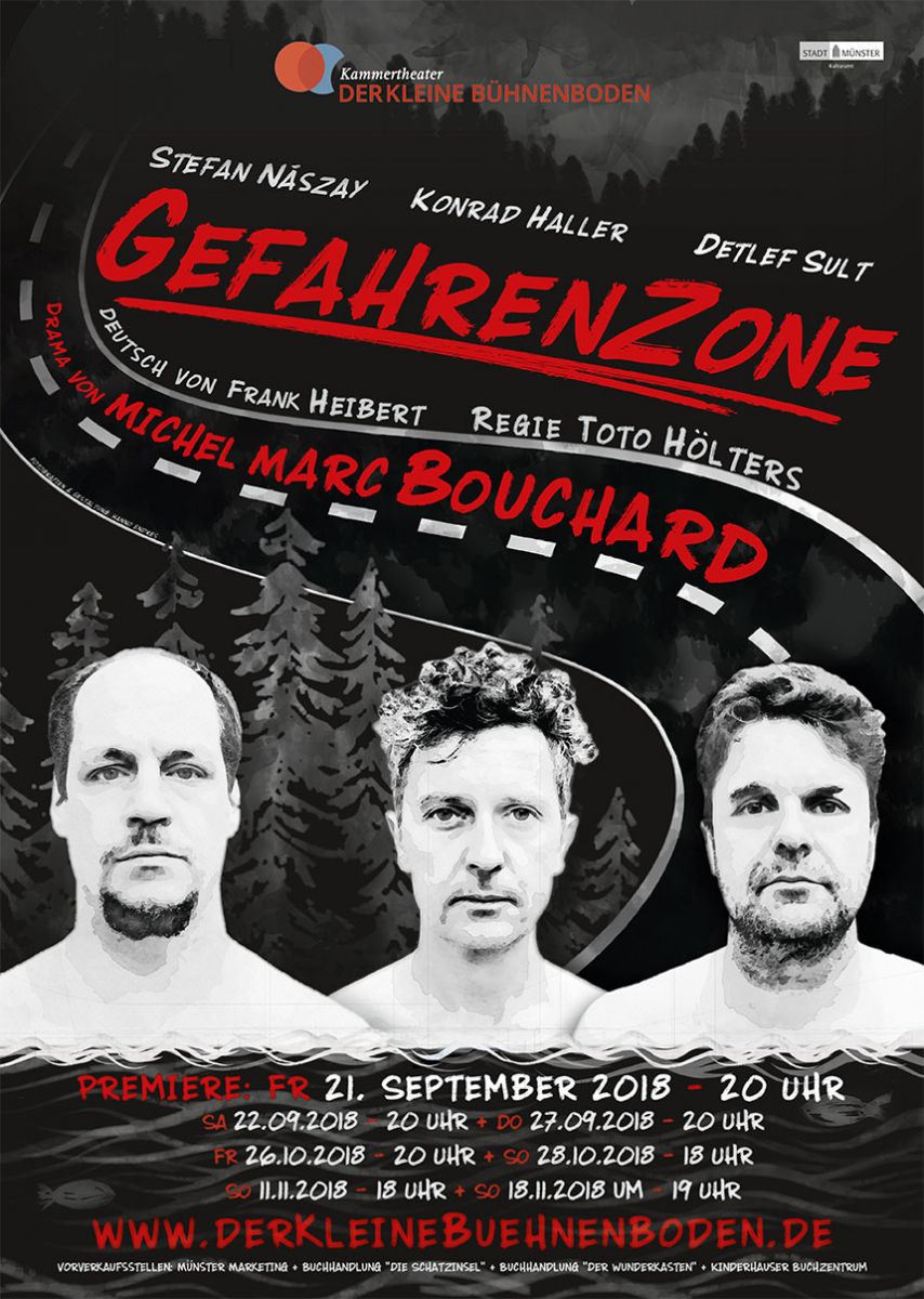 Gefahrenzone Plakat 2018