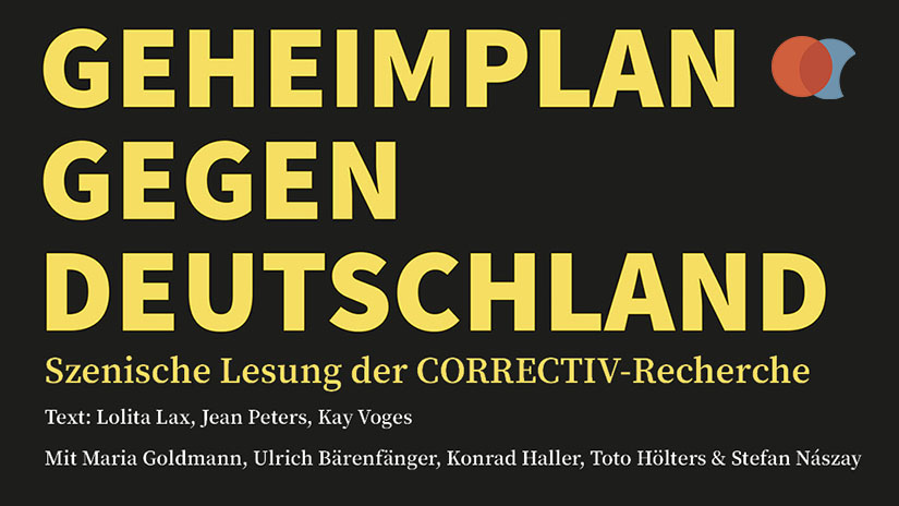 KBB GEHEIMPLAN GEGEN DEUTSCHLAND - Lesung / Gastspiel