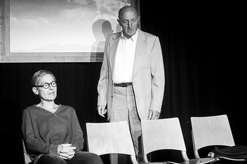 Komödienklassiker "Offene Zweierbeziehung" von Franca Rame und Dario Fo Schauspiel: Johanna Albrecht-Wandelt, Johannes "Tönne" Drees Regie: Konrad Haller