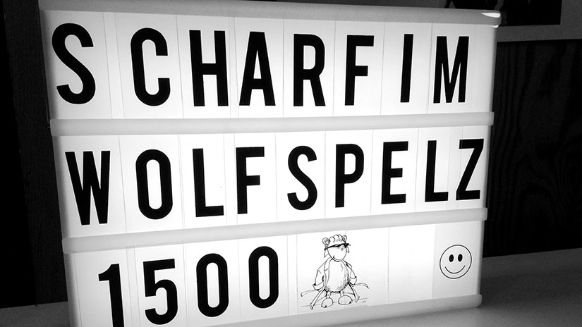 Familienimproshow mit Scharf im Wolfspelz